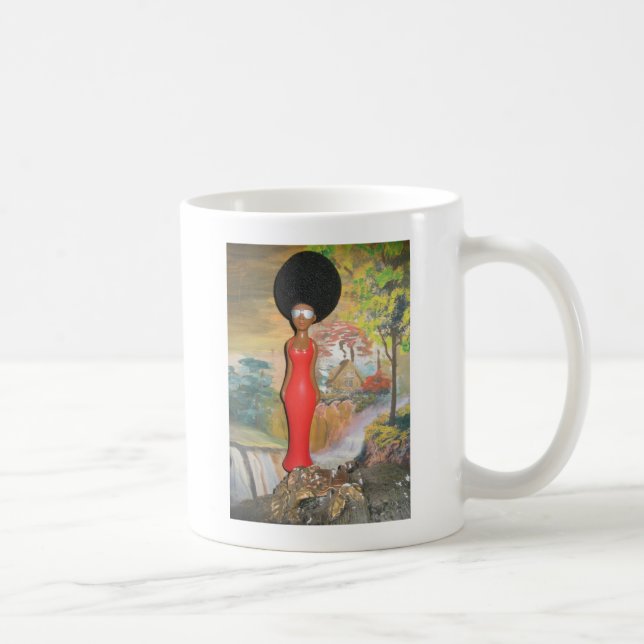 Mug Afro Glam : Une beauté intemporelle (Droite)