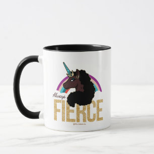 Mug Afro Unicorn   Magique - Toujours fière