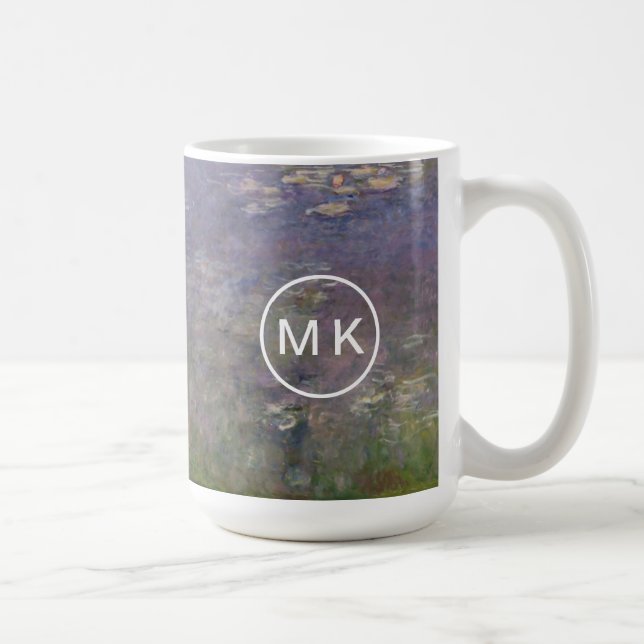Mug Agapanthus de nénuphars de Claude Monet | (Droite)