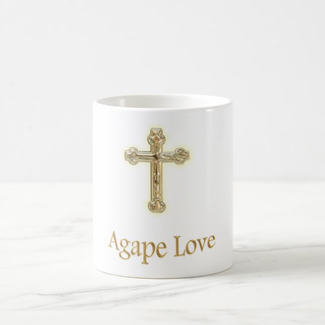 Mug Agape Love éléments chrétiens (Centre)