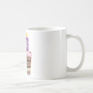 Mug Âge 23 sur le gâteau d'anniversaire