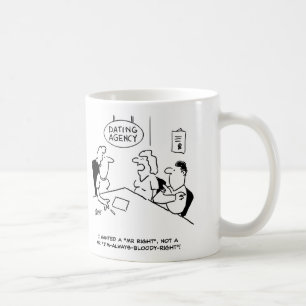 Mug Agence de rencontres - M. Right