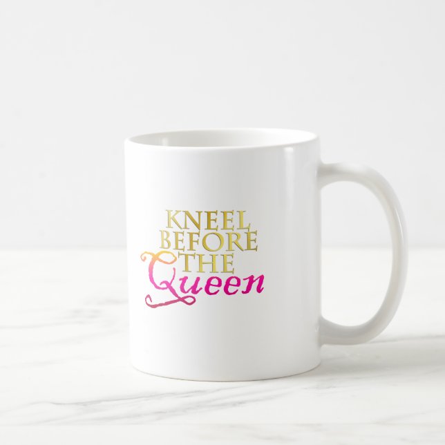 Mug Agenouillement avant la reine (Droite)