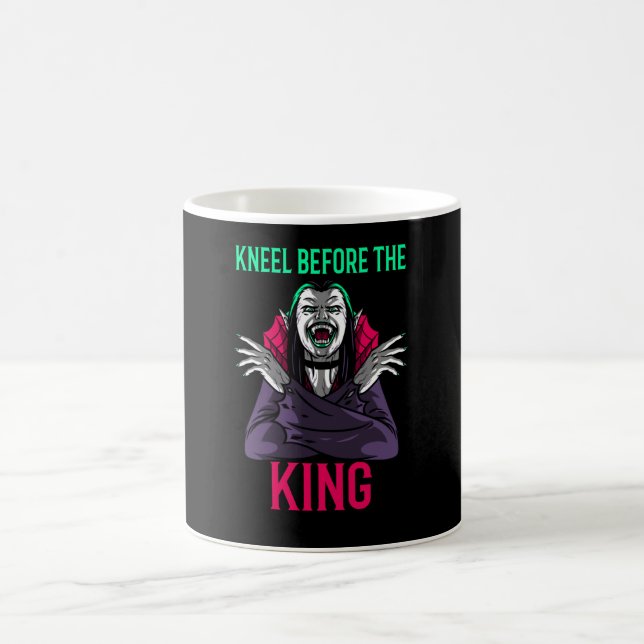 Mug Agenouillez-vous devant le roi Dracula (Centre)