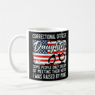 Mug Agent correctionnel Fille Famille Patriotique Ame