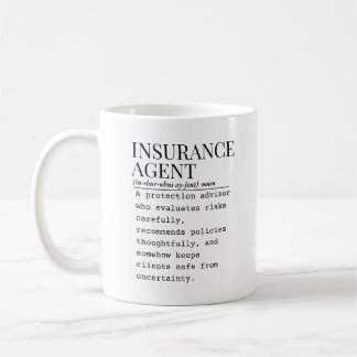 Mug Agent d'assurance