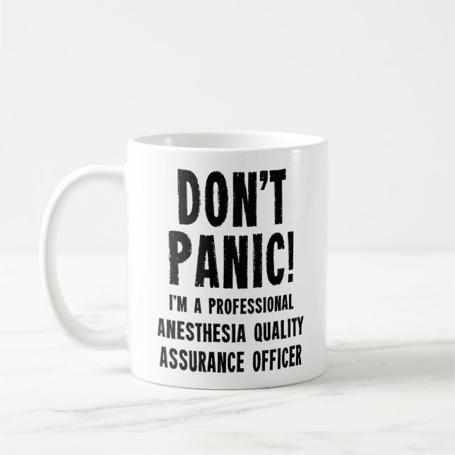 Mug Agent d'assurance qualité de l'anesthésie (Gauche)