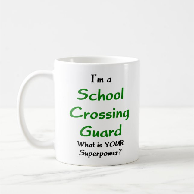 Mug agent de circulation scolaire (Gauche)
