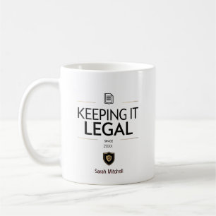 Mug Agent de conformité personnalisé