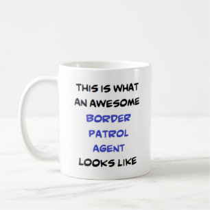 Mug agent de patrouille frontalière, génial