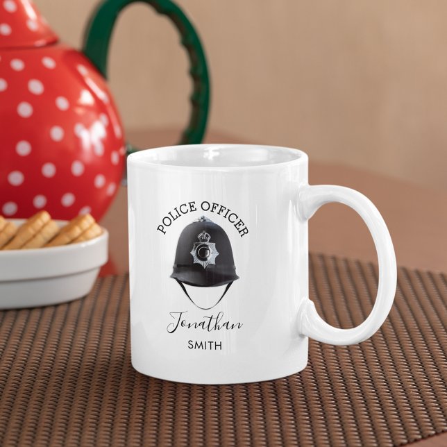 Mug Agent de police | Personnalisé (Créateur téléchargé)