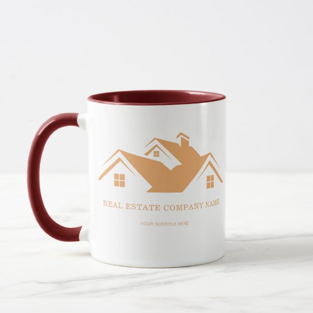 Mug Agent immobilier promotionnel professionnel  (Gauche)