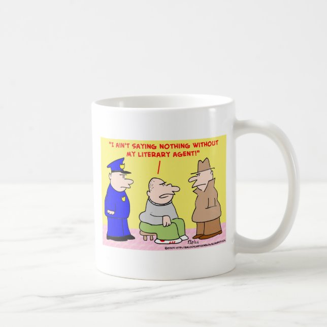 Mug agent littéraire criminel (Droite)