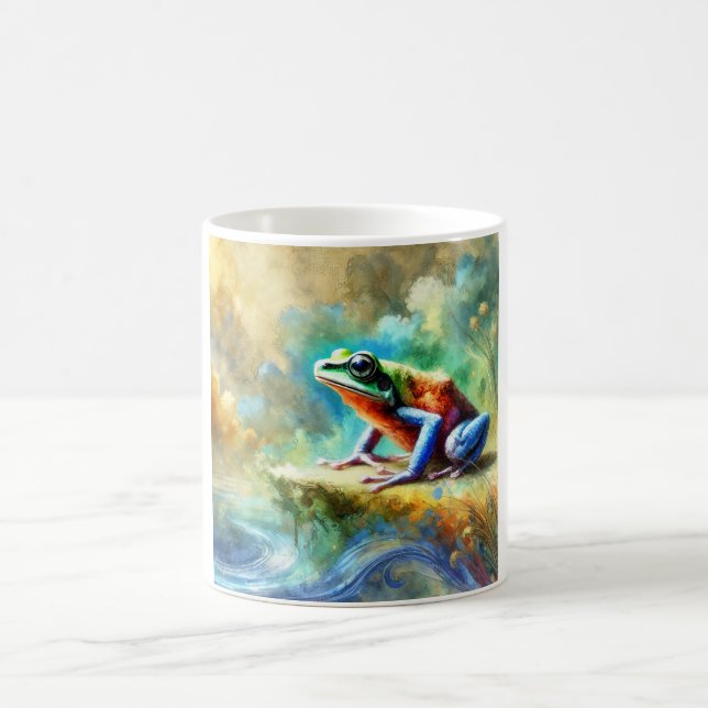 Mug Agile Frog 310724AREF150 - Watercolor (Centre)
