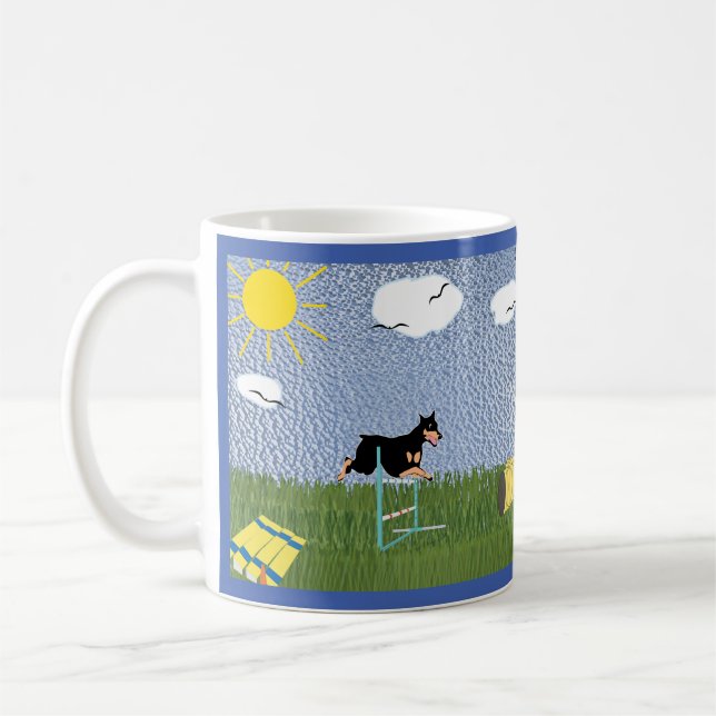 Mug Agilité - Passer à Tunnel Dobie v1 (Gauche)