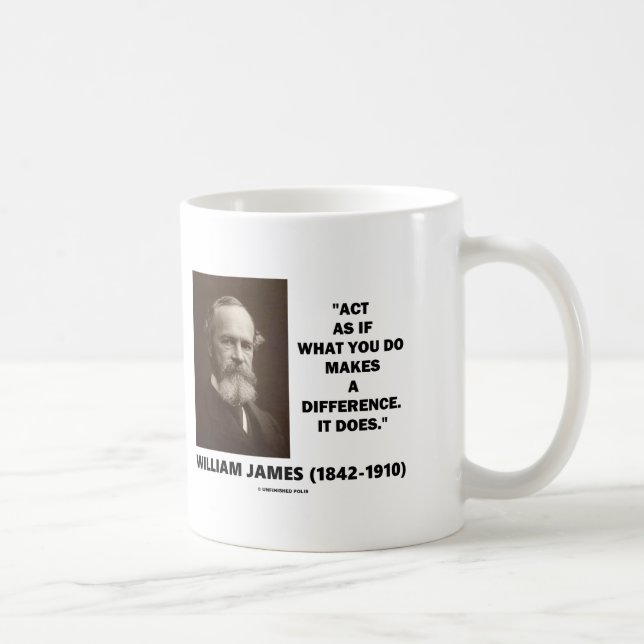 Mug Agissez Comme Si Ce Que Vous Faites Faisait Une Di (Droite)
