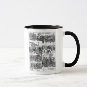 Mug Agitation irlandaise de ligue de terre