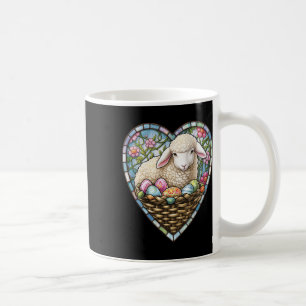 Mug Agneau Charme de Pâques et œufs de Pâques en vitra