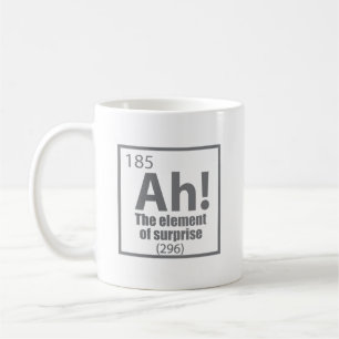 Mug Ah ! L'élément de la plaisanterie de la chimie amu