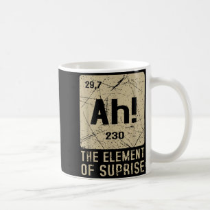 Mug Ah l'élément de surprise Drôle de chimie Science