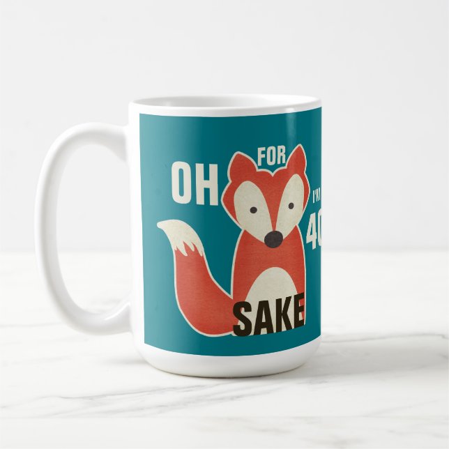 Mug Ah, parce que saké de Fox je suis l'anniversaire (Gauche)