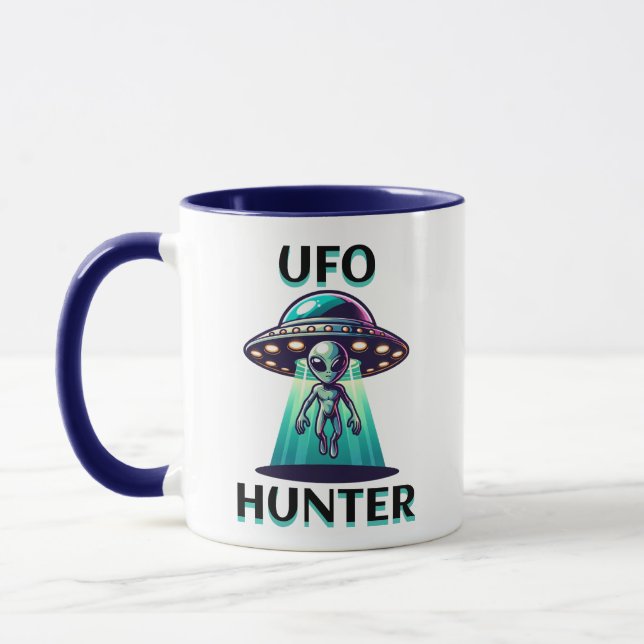 Mug Ai Art avec OVNI Épouser un Alien (Gauche)