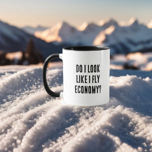 Mug Ai-Je L'Air D'Avoir Fait Une Citation D'Aviation D