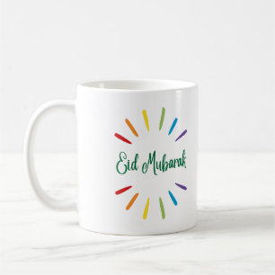 Mug Aïd Moubarak Simple et coloré