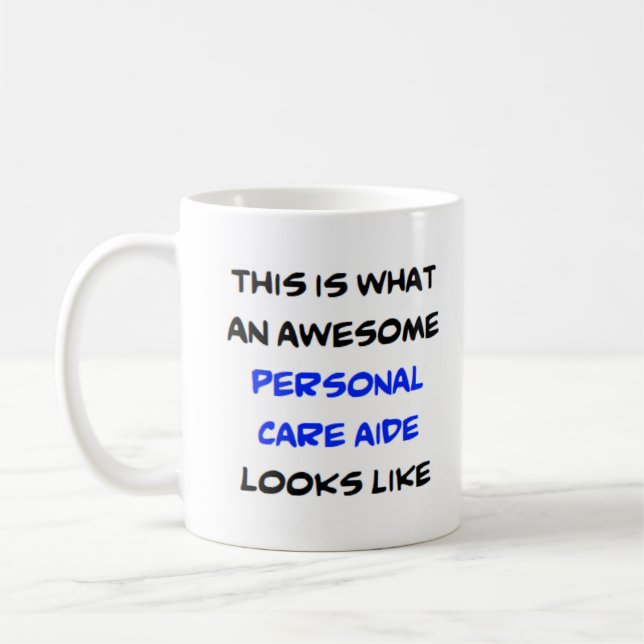 Mug aide aux soins personnels, génial (Gauche)