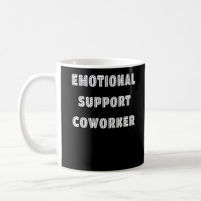 Mug Aide émotionnelle Coworker Chill Meme (Gauche)