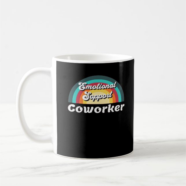 Mug Aide émotionnelle Coworker Classic Chilling Meme (Gauche)