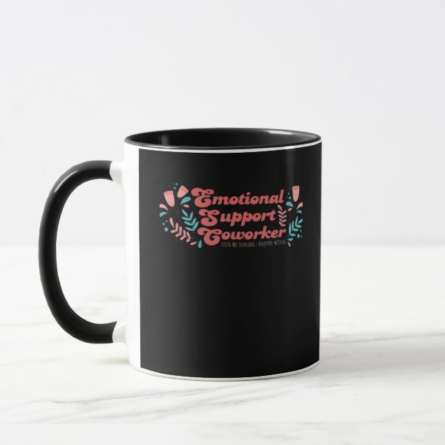 Mug Aide émotionnelle Coworker Classic Funny Tendance (Gauche)