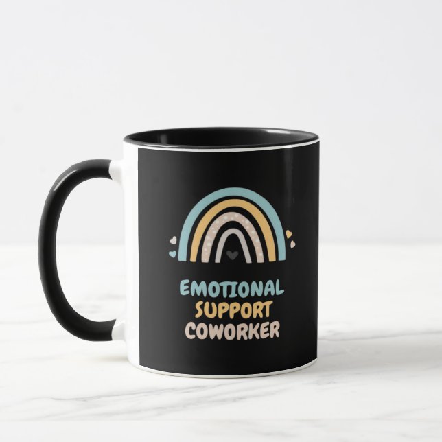 Mug Aide émotionnelle Coworker Classique Mème Viral et (Gauche)