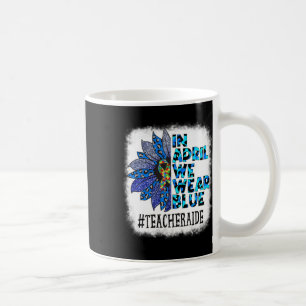Mug Aide Enseignante En Avril Nous Portons Blue Autism