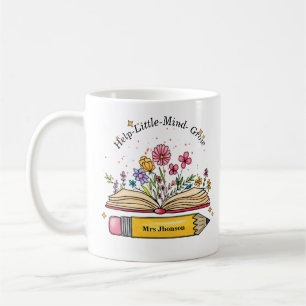 Mug Aide petit esprit croissance enseignant maman cade