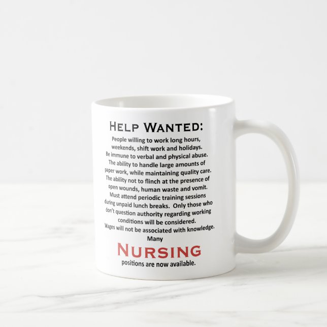Mug Aide Recherchée (Droite)