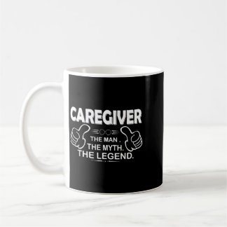 Mug Aide Soignant L'Homme Mythe Légende - Aide Soignan