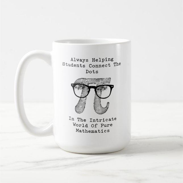Mug Aider les étudiants à relier les points en mathéma (Gauche)