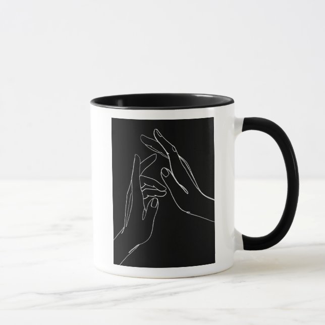 Mug Aider les mains (Droite)