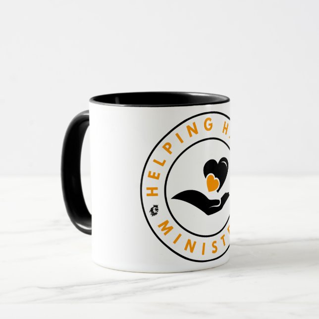 Mug Aider les mains à la musculation (Devant gauche)