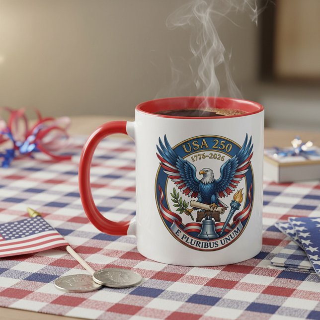 Mug Aigle américain 250 personnalisé (Créateur téléchargé)