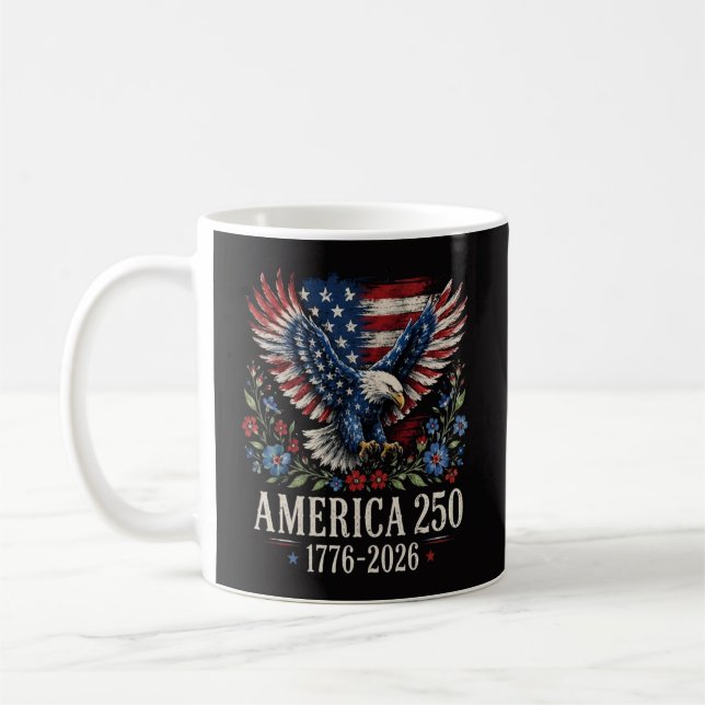 Mug Aigle Américain 250e Anniversaire (Gauche)