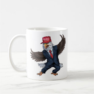 Mug Aigle américain drôle
