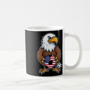 Mug Aigle américain tenant un joueur de football _1