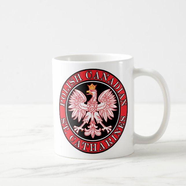 Mug Aigle Canadien Polonais de St Catharines (Droite)
