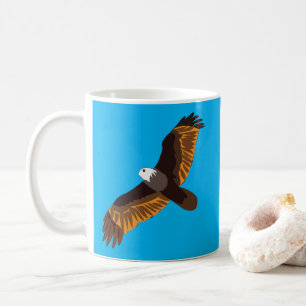 Mug Aigle chauve volant