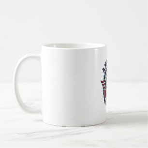 Mug Aigle de Fierté Américaine Design Patriotique Vint