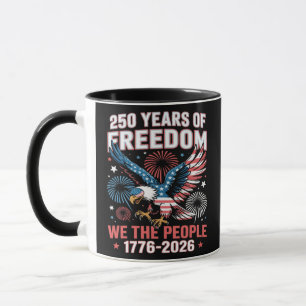 Mug Aigle de la liberté 250 ans 250e anniversaire État