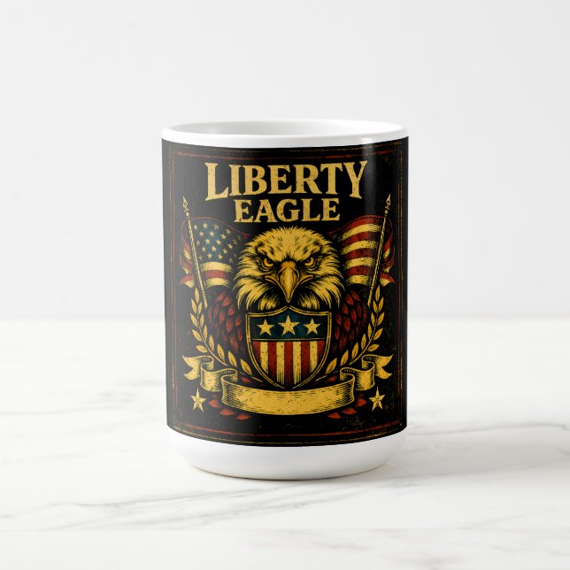 Mug Aigle de la Liberté – Symbole Américain de la Libe (Centre)