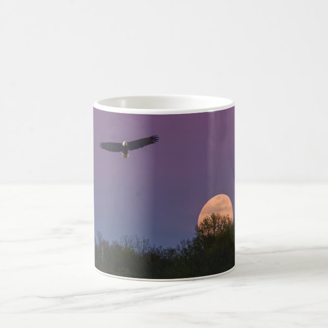 Mug Aigle de la super-lune rose (Centre)